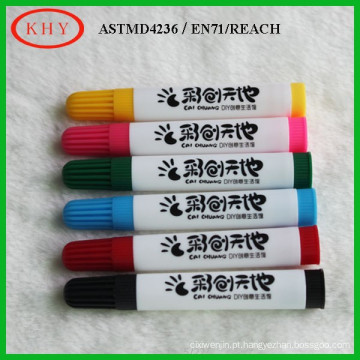 Promotional water based washable textile marker for cloth or shoes